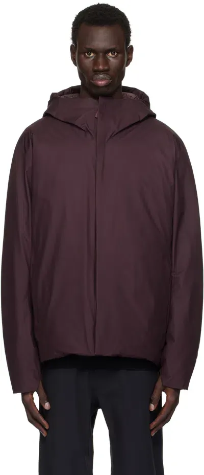 Veilance Purple Altus Down Jacket In Phantasm