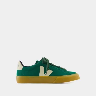 Veja Campo Bold Sneakers In Green