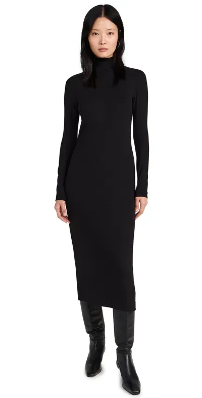 Velvet Agoura Dress Black