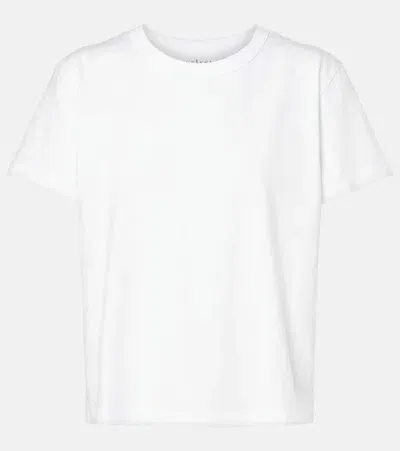 Velvet Leigh Cotton Jersey T-shirt In White