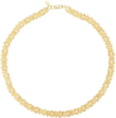 Veneda Carter Gold Bear Nugget Necklace