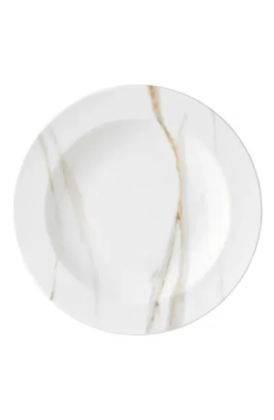 Vera Wang X Wedgwood Venato Imperial Rim Soup Bowl In White