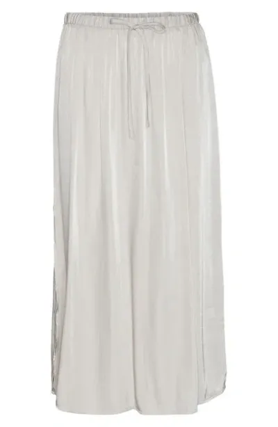 Vero Moda Mina Maxi Skirt In Silver Lining