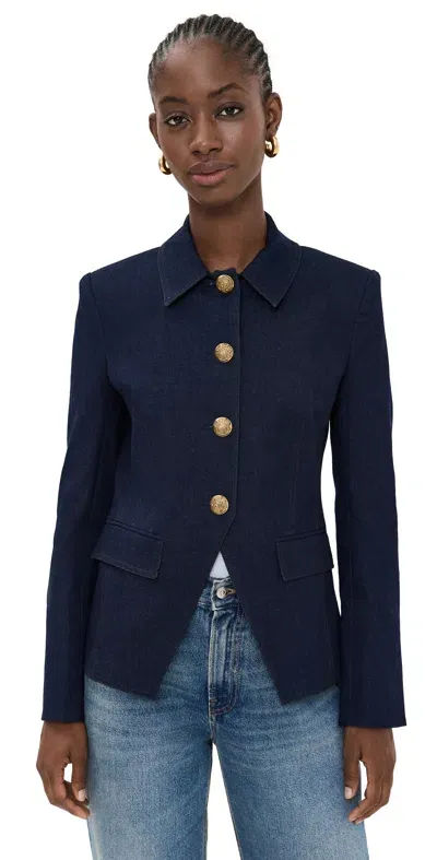 Veronica Beard Aire Dickey Jacket Midnight Wash