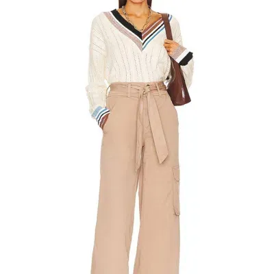 Veronica Beard Belisa Pant In Mushroom In Brown