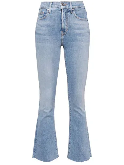 Veronica Beard Beverly Flare Jeans In Blue