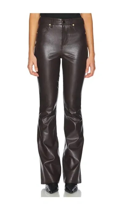 Veronica Beard Beverly High Rise Skinny Flare In Brown