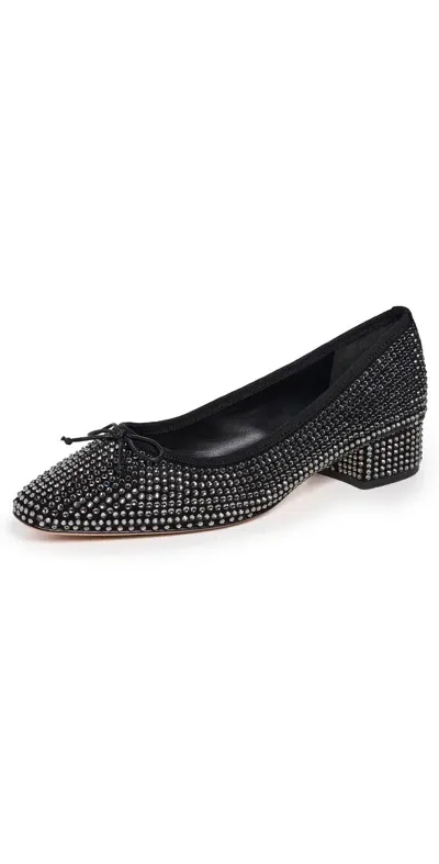 Veronica Beard Cecile Ballet Pumps Black/black Diamond