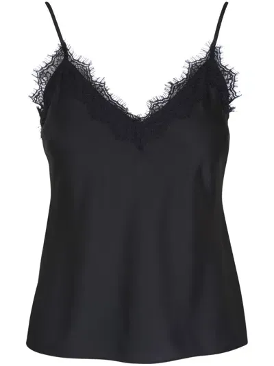 Veronica Beard Ciarlo Tank Top In Black