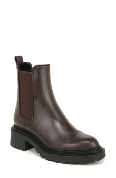 Veronica Beard Delilah Cap Toe Chelsea Boot In Espresso