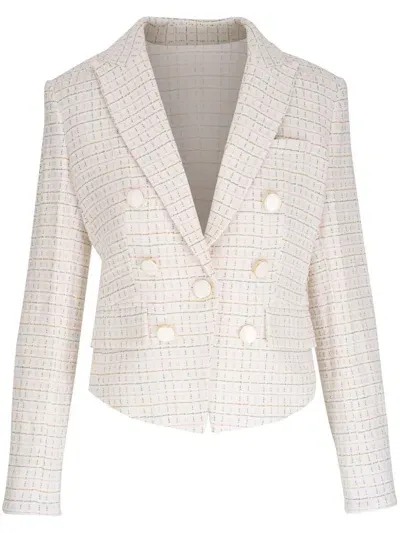 Veronica Beard Diego Blazer In White