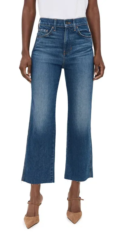 Veronica Beard Jean Dylan High Rise Straight Jeans Evening Dusk