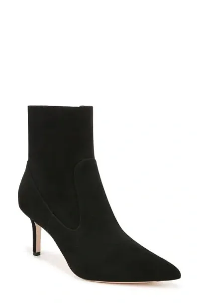 Veronica Beard Larissa Pointed Toe Bootie In Black