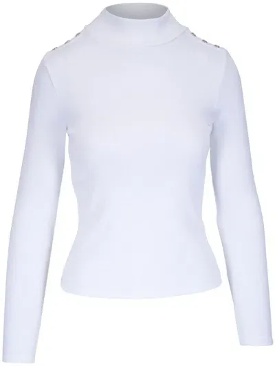 Veronica Beard Nate Top In White