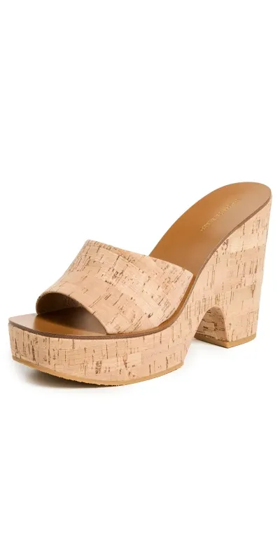 Veronica Beard Paulita Sandals Natural