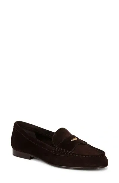 Veronica Beard Penny Loafer In Espresso-ti