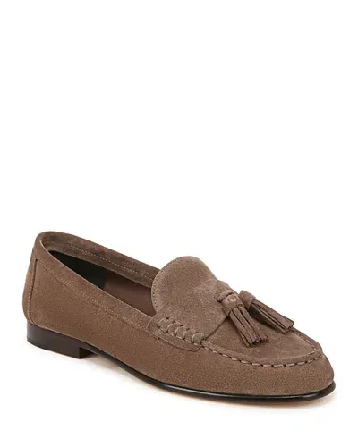 Veronica Beard Women's Penny Tassel Loafer Flats In Taupe