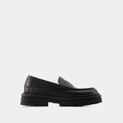 Versace Adriano Loafers -  - Leather - Black