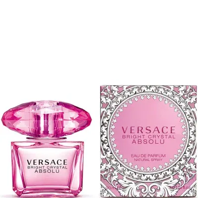 Versace Bright Crystal Absolu Eau De Parfum 90ml In White