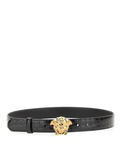 Versace The Jellyfish Belt In Black