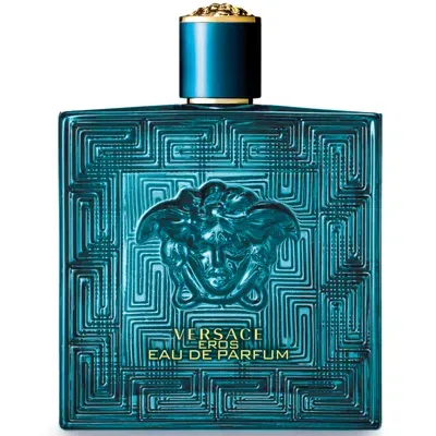 Versace Eros Eau De Parfum 200ml In Blue