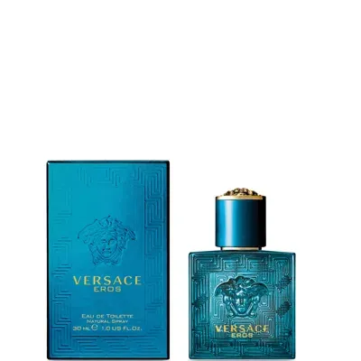 Versace Eros For Men Eau De Toilette 30ml In White