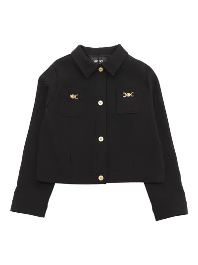 Versace Kids' Jacket In Black