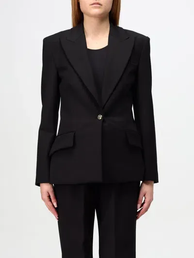 Versace Jeans Couture Blazer  Woman Color Black In Schwarz