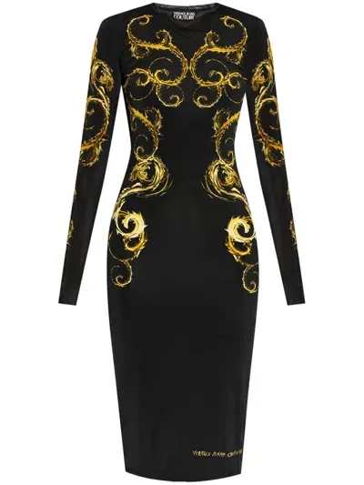 Versace Jeans Couture Dresses In Black