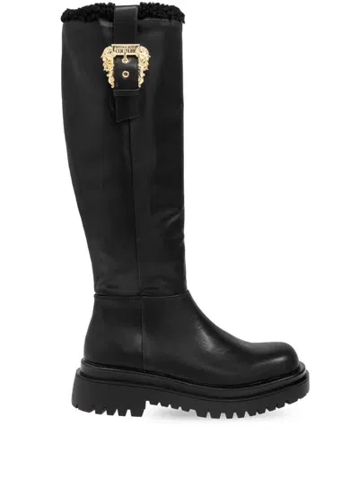 Versace Jeans Couture Black Drew Boots