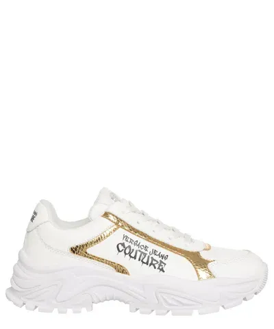 Versace Jeans Couture Hiker Sneakers In White