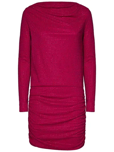 Versace Jeans Couture Mini Dress In Red