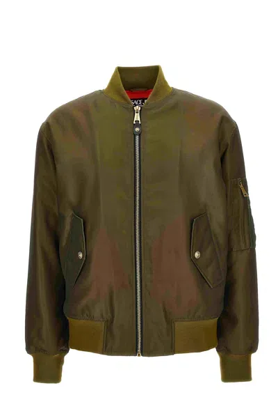 Versace Jeans Couture Outerwear In Green