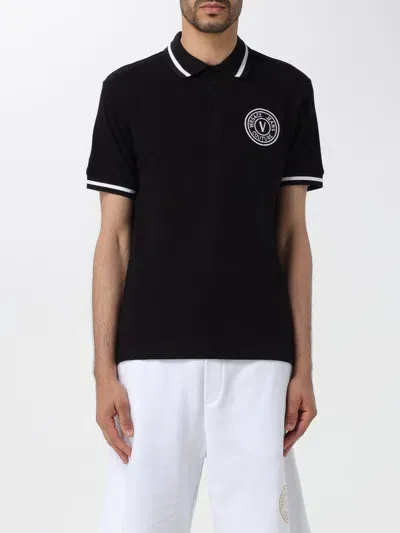 Versace Jeans Couture Polo Shirt  Men Color Black