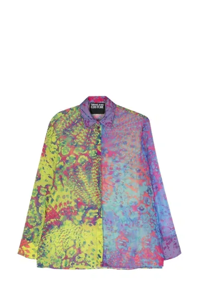 Versace Jeans Couture Shirt In Multicolour