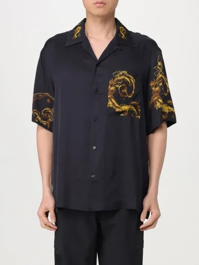 Versace Jeans Couture Shirt  Men Color Black