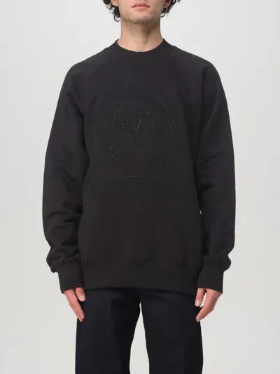 Versace Jeans Couture Sweater  Men Color Black In Schwarz