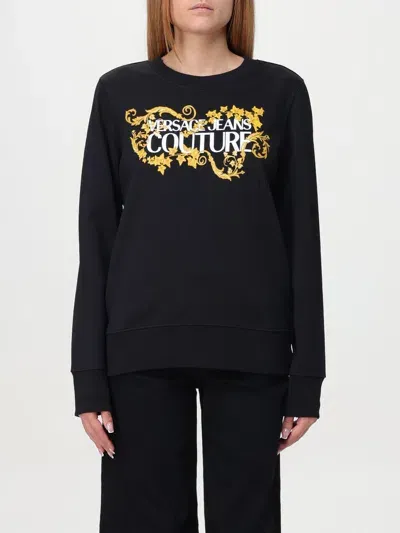 Versace Jeans Couture Sweatshirt  Woman Color Black In 黑色