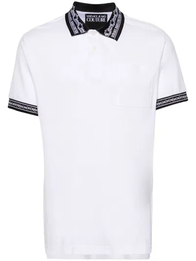 Versace Jeans Couture T-shirts And Polos In White