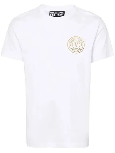 Versace Jeans Couture T-shirts In White