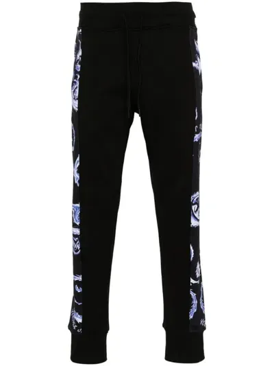 Versace Jeans Couture Trousers In Black