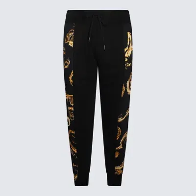 Versace Jeans Couture Trousers In Black