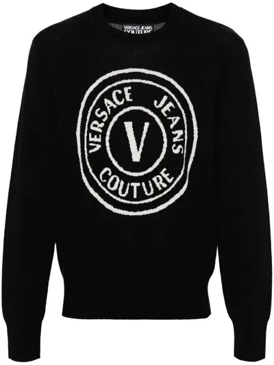 Versace Jeans Couture Versace Jeans Sweaters In Black