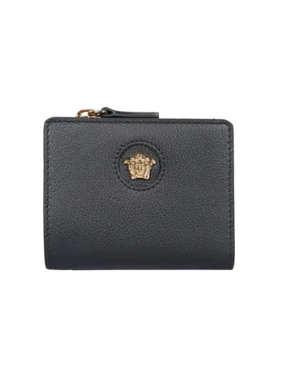 Versace Jellyfish Wallet In Black