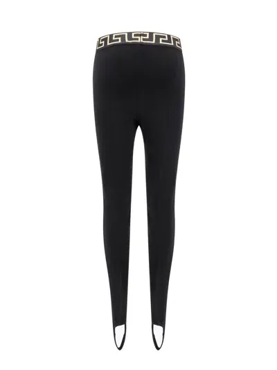 Versace Leggings In Black