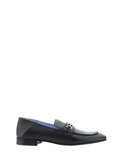 Versace Loafer Shoes In Black