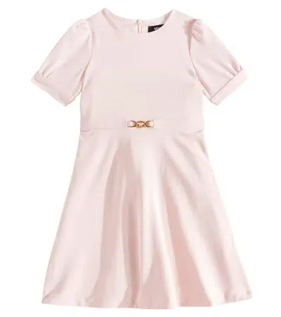 Versace Kids' Medusa '95 Dress In Pink