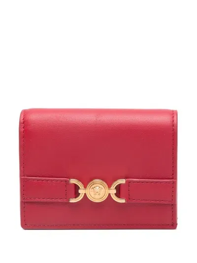 Versace Medusa '95 Wallet In Red