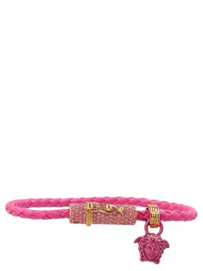 Versace Medusa Bracelet In Pink