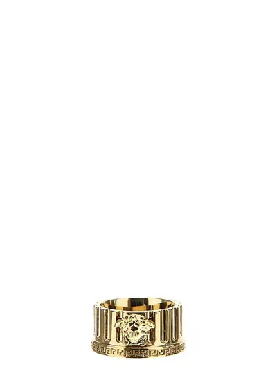 Versace 'medusa' Ring In Gold